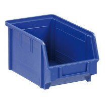 Plastikowe pojemniki, 146x237x124 mm, niebieskie
