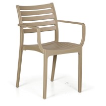 Plastová bistro stolička SLENDER