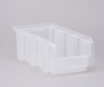 Plastový box COMPACT, 102 x 215 x 75 mm, priehľadný