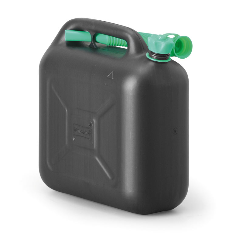 Plastový kanister na PHM - silnostenný, antistatický, 10 L