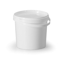 Plastový kbelík s víkem Standard 1 L