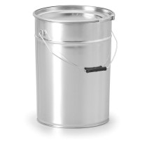 Plechový kbelík s víkem 12 L