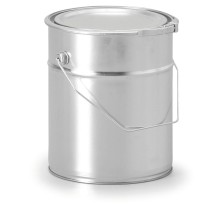 Plechový kbelík s víkem 5 L