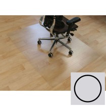 Podložka pod stoličku, na hladké podlahy - polyetylén, kruh, 1200 mm