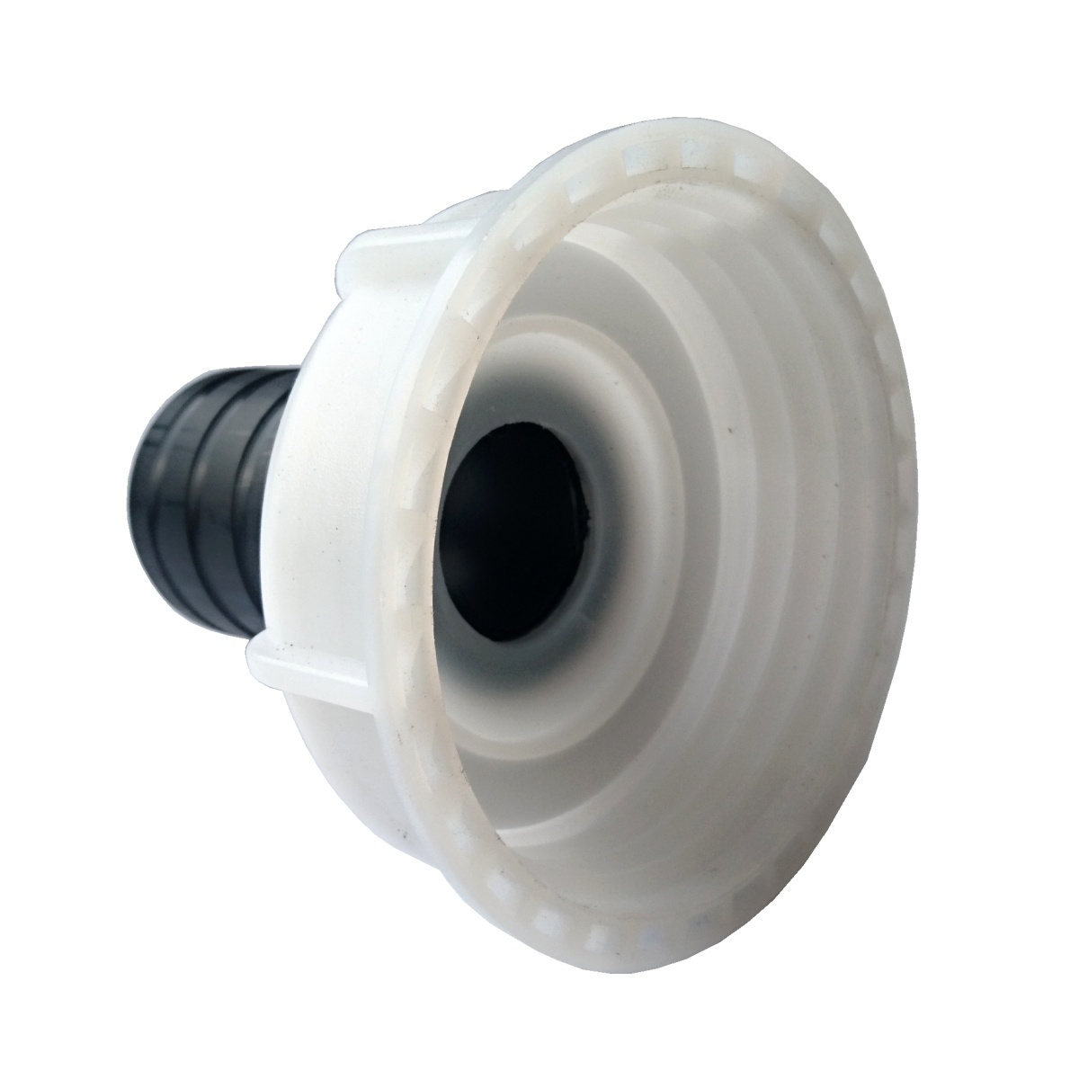 PP redukce DN 50 mm/50 mm černá - 2"