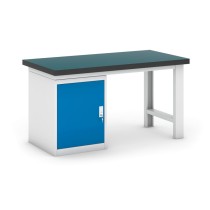 Pracovní stůl do dílny GB s dílenskou skříňkou na nářadí, 1500 mm