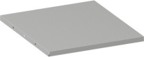 Prídavná polica ku kovovým skriniam, 508 x 500 mm, sivá, 1 ks