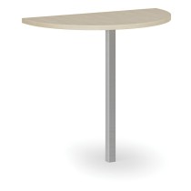 Prístavba pre kancelárske pracovné stoly PRIMO, 800 mm, breza