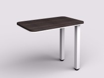 Přístavný stůl WELS - levý, 900 x 550 x 762 mm