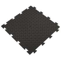 PVC puzzle podlahová dlaždice - texturovaný povrch, 0,51 x 0,51 m, 1 ks