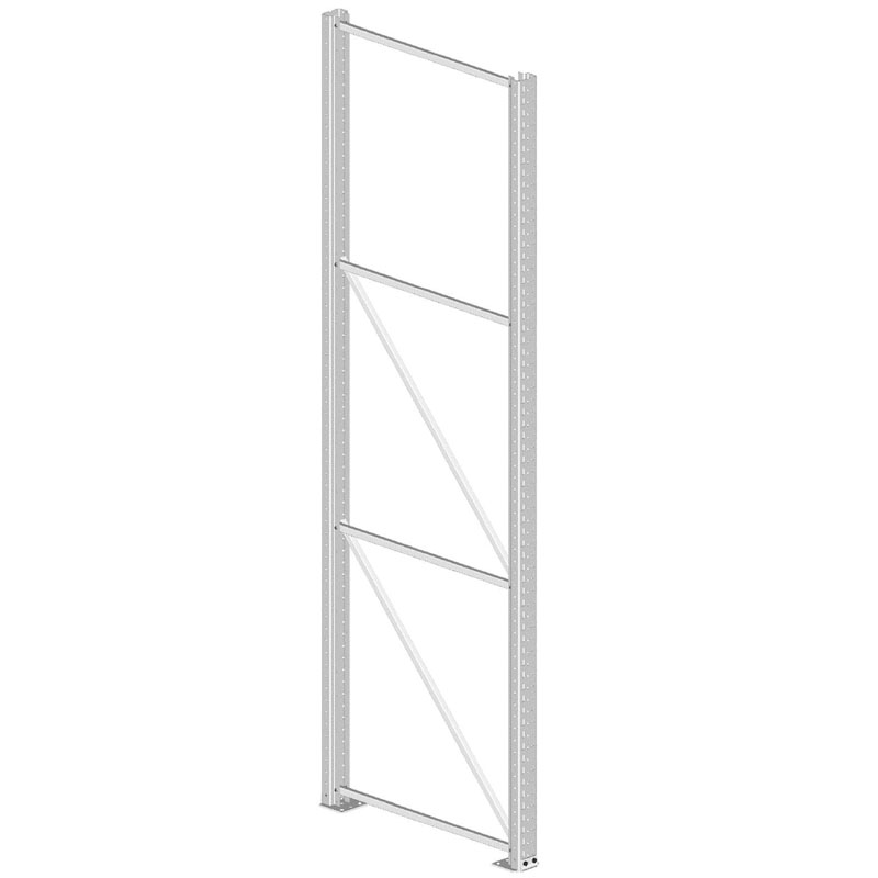 Ramy regałów paletowych, wysokość 4400 mm, głębokość 1100 mm