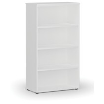 Regał biurowy PRIMO WHITE, 1434 x 800 x 420 mm, biały