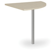 Rohová prístavba pre kancelárske pracovné stoly PRIMO, 800 mm
