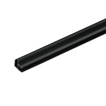 Rohový spojovací profil pre závesný panel Storia, 2440 mm, čierna