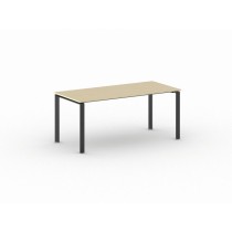 Rokovací stôl INFINITY 1800 x 900 x 750 mm, breza