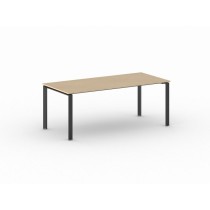 Rokovací stôl INFINITY 2000 x 900 x 750 mm, breza