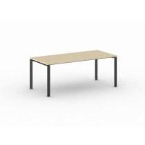 Rokovací stôl INFINITY 2000 x 900 x 750 mm, breza