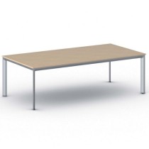 Rokovací stôl PRIMO INVITATION 2400 x 1200 x 740 mm, buk