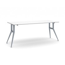 Rokovací stôl WIDE, 1800 x 800 mm, biela