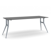 Rokovací stôl WIDE, 2200 x 800 mm, grafit
