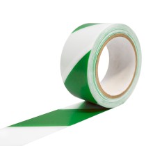 Samolepiaca vyznačovacia páska, 12 ks, 33 m x 50 mm, zelená/biela