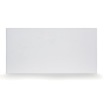 Samolepiaci akustický panel, 120x60 cm, biela