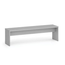 Šatní lavice, 1500 mm, šedá