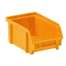 Sichtlagerkästen BASIC, 103 x 166 x 73 mm, 36 Stk., gelb-orange