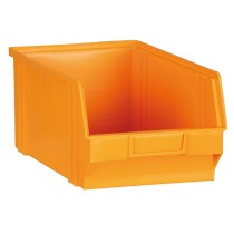 Sichtlagerkästen BASIC, 146 x 237 x 124 mm, 24 Stk., gelb-orange