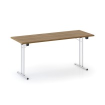 Skládací konferenční stůl Folding, 1800x800 mm, ořech