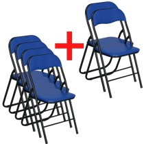 Składane krzesła konferencyjne BRIEFING 4+2 GRATIS