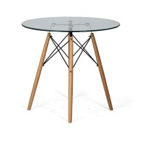 Sklenený stôl VIDRIO, výška 750 mm