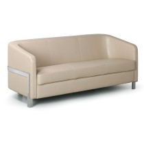 Dreisitzer-Sofa BULLDOG, 3 Sitzflächen, beige