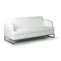 Dreisitzer-Sofa MARYL, 3 Sitzflächen, weiß