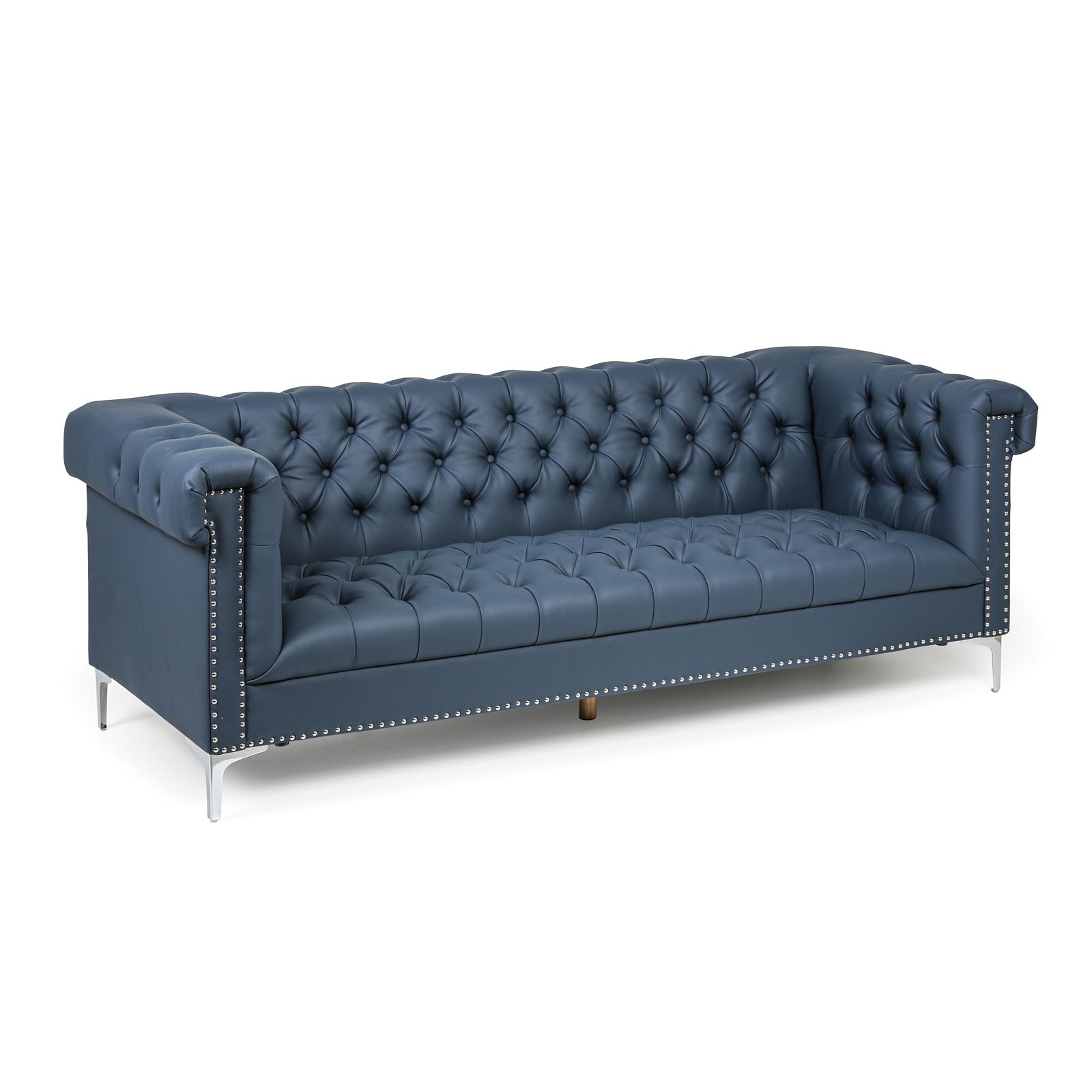 Sofa RICK, 3 Sitze, blau