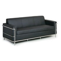 Dreisitzer-Sofa SENATOR, 3 Plätze, schwarz