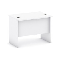 Stôl písací rovný, dĺžka 1000 mm, biela