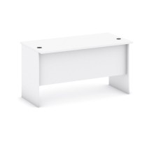 Stôl písací rovný, dĺžka 1400 mm, biela