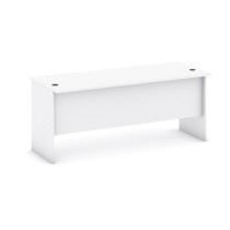 Stôl písací rovný, dĺžka 1800 mm, biela