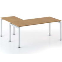 Stůl PRIMO SQUARE 1800 x 1800 mm, třešeň