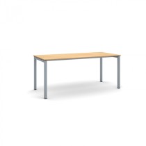 Stůl PRIMO SQUARE se šedostříbrnou podnoží 1800 x 800 x 750 mm