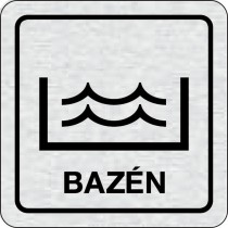 Tabuľka na dvere - Bazén