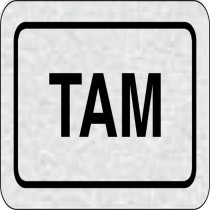 Tabuľka na dvere - TAM