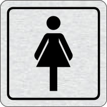 Tabuľka na dvere - WC ženy