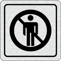 Tabuľka na dvere - Zákaz vstupu