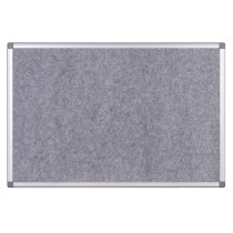 Textilní nástěnka, šedá, 1200 x 900 mm