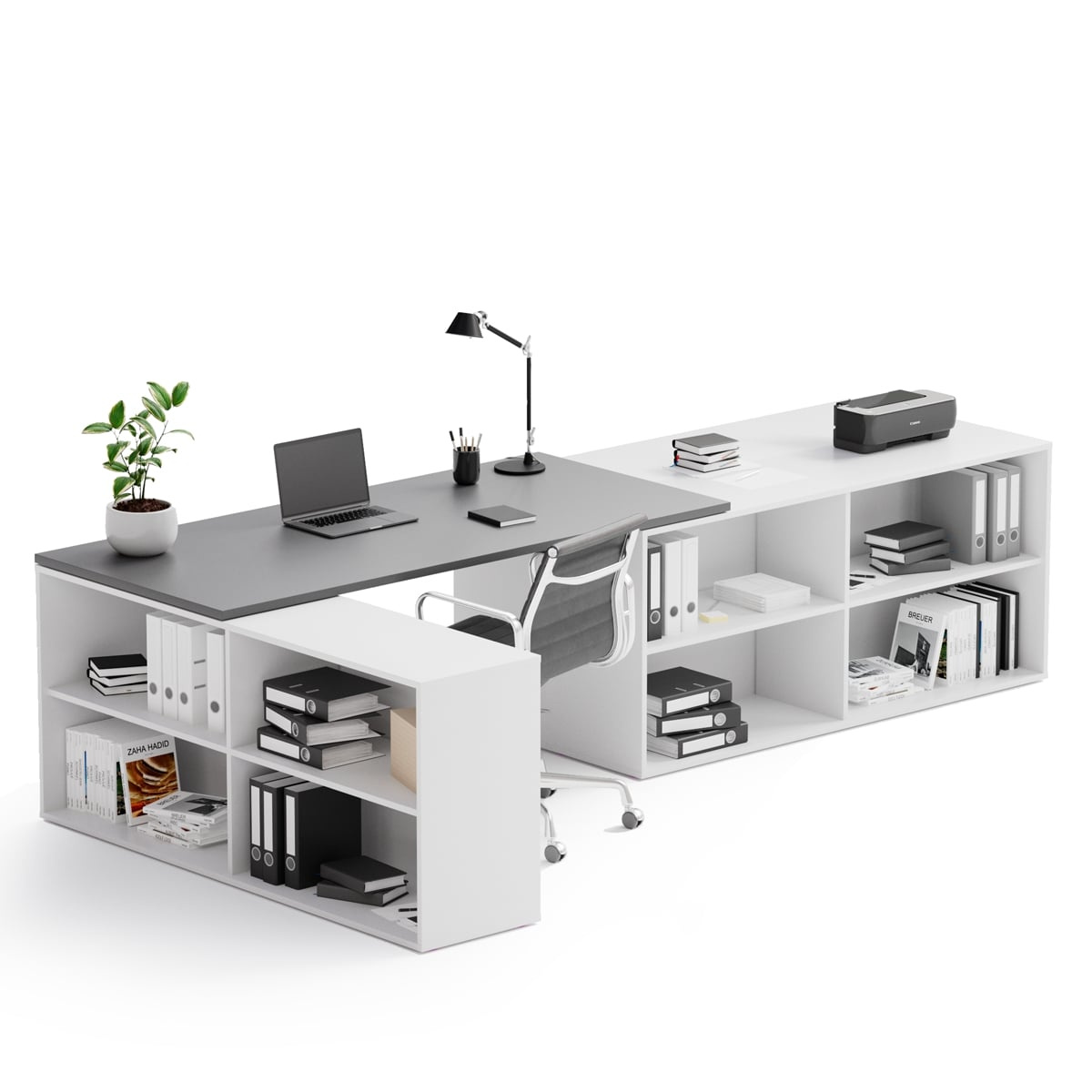 Tische mit Stauraum BLOCK B02