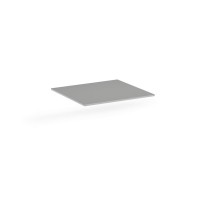 Tischplatte 800 x 800 x 18 mm, grau