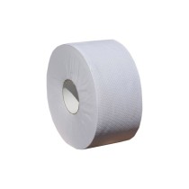 Toaletný papier, jednovrstvový, prírodný, rolka 220 m, 12 ks