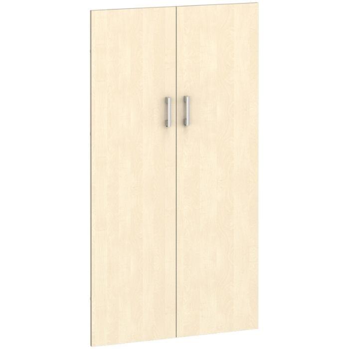 Tür für Regale PRIMO KOMBI, Höhe 1470 mm, für 3 Böden, Birke